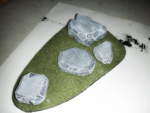 Finished rough terrain patch